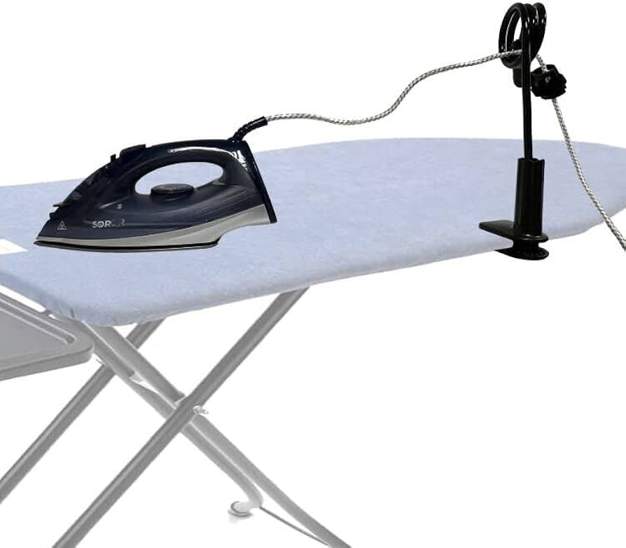 Iron Cord Holder Makes Ironing Fabrics Much Safer and Easier