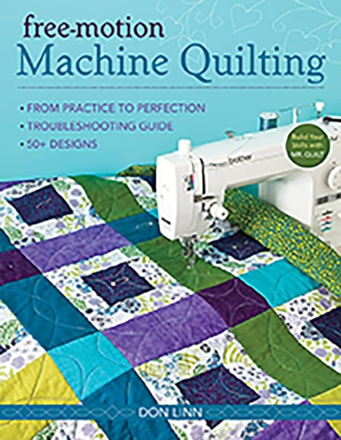 What’s the secret to free-motion machine quilting?